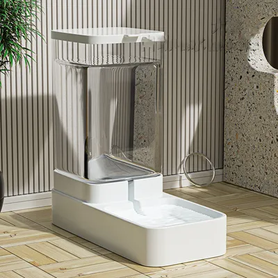 Qinhul Automatischer Wasserspender für Haustiere