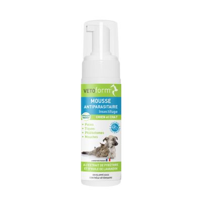 Shampooing antiparasitaire insectifuge