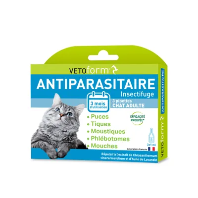 Vetoform - Antiparasitaires chat
