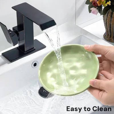 Gamelle pour chat peu profonde en céramique