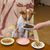 Gamelle pour chat peu profonde en céramique