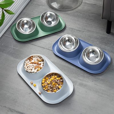 Gamelles pour chats Doubles gamelles d'eau et de nourriture