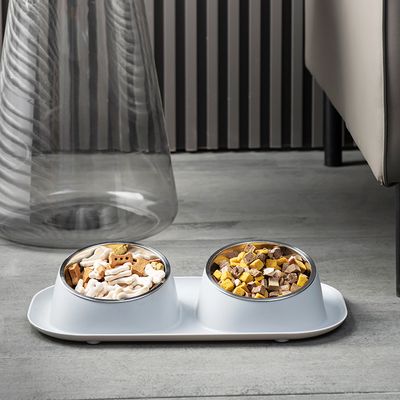 Gamelles pour chats Doubles gamelles d'eau et de nourriture