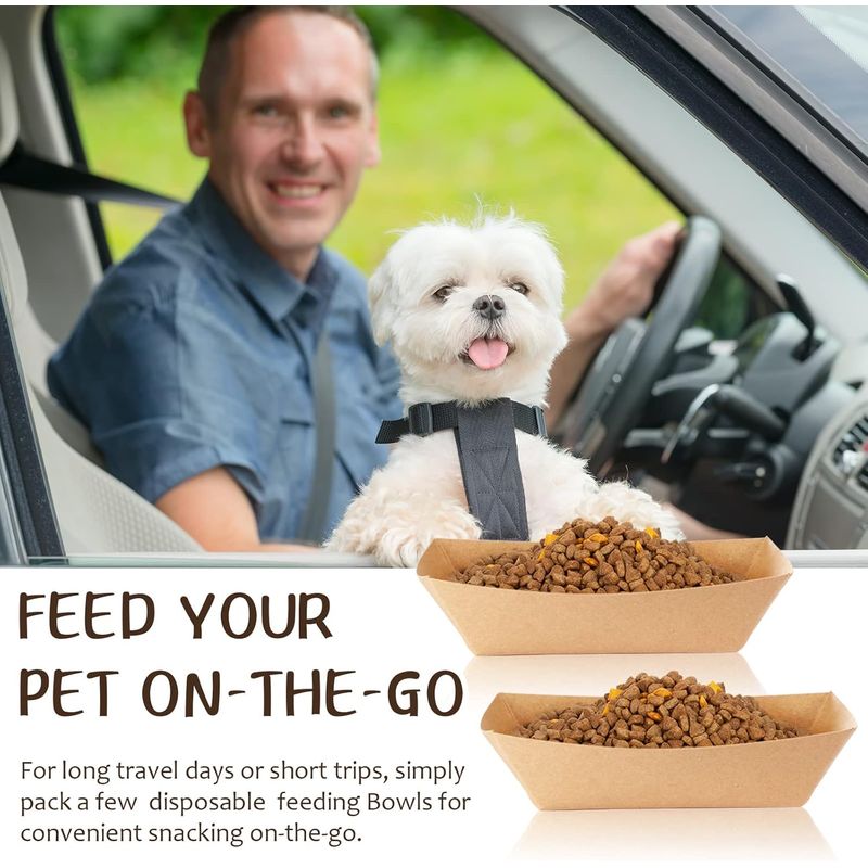 Gamelles jetables pour animaux de compagnie