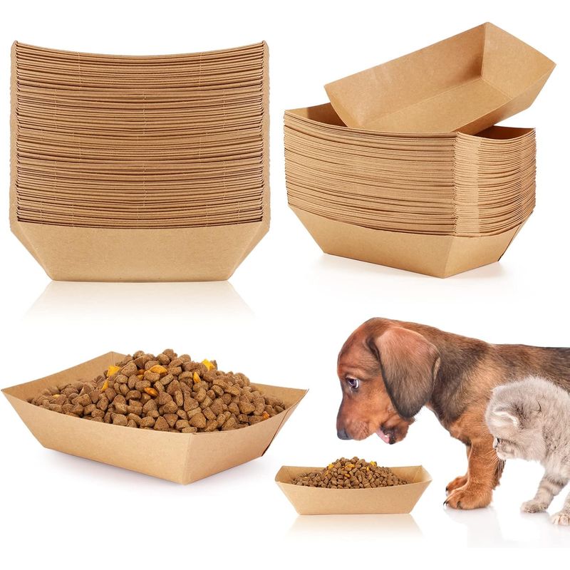Gamelles jetables pour animaux de compagnie
