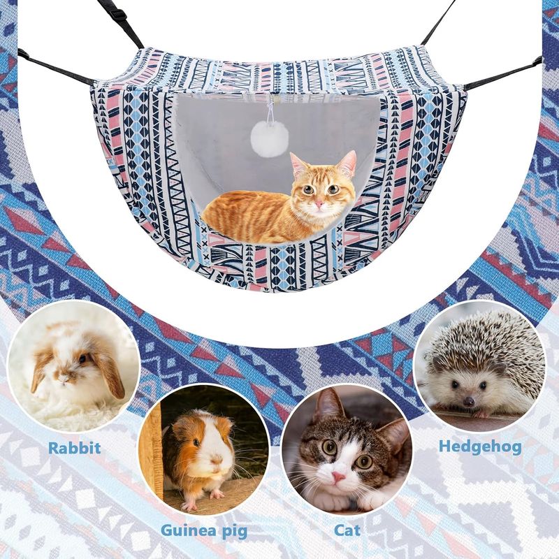 Hamac suspendu pour cage à chat