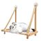 Qinhul Perchoir pour fenêtre de chat - Hamac pour chat Hamac 52 x 39cm