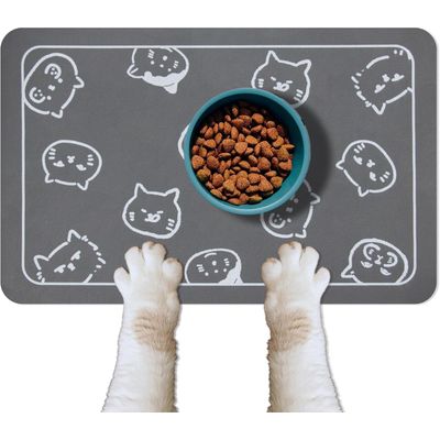 Tapis de nourriture pour chat