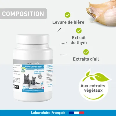 Purge naturelle Chat et chaton
