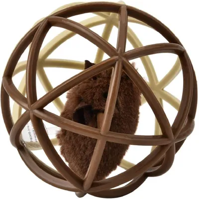 Petopia Jouet en plastique pour chat (Balle de sisal)