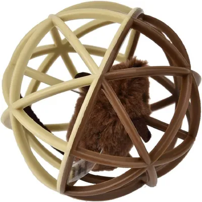 Petopia Jouet en plastique pour chat (Balle de sisal)