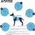 Petopia Gilet de sauvetage pour chien en forme de requin Petopia Gilet de sauvetage pour chien en forme de requin