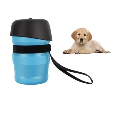 Petopia Botella de agua portátil para perros de 500 ml