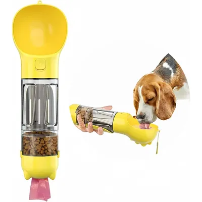 Pet Planet Botella de agua de viaje para perros