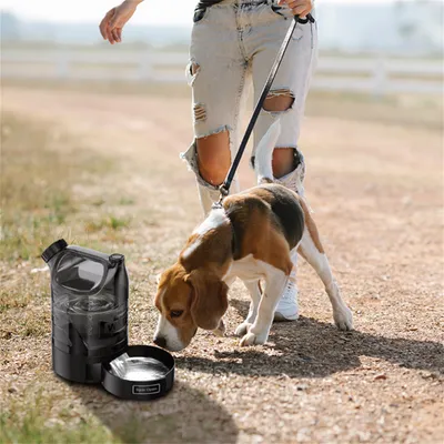 Pet Planet Botella de agua para perros de 2,5 L para exteriores