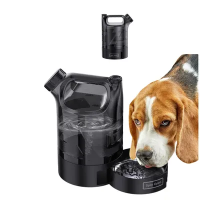 Pet Planet Botella de agua para perros de 2,5 L para exteriores