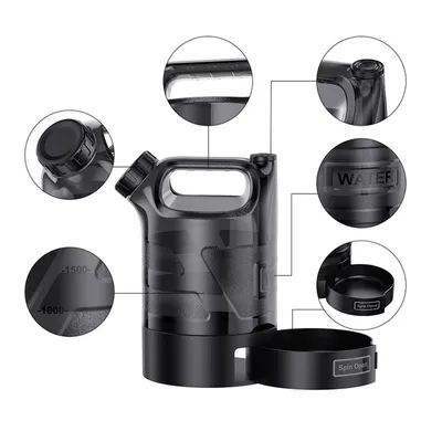 Pet Planet Bouteille d'eau d'extérieur pour chien 2,5L