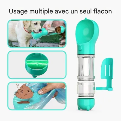 Pet Planet Bouteille d'eau de voyage pour chien