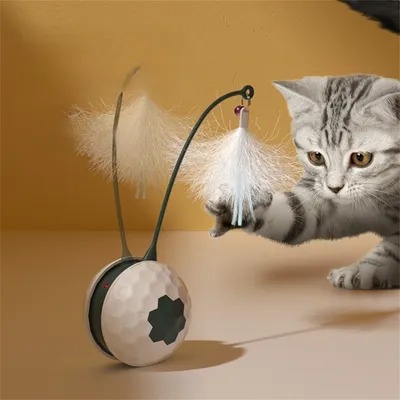 Pet Planet Jouet électronique Balle oscillante pour chat