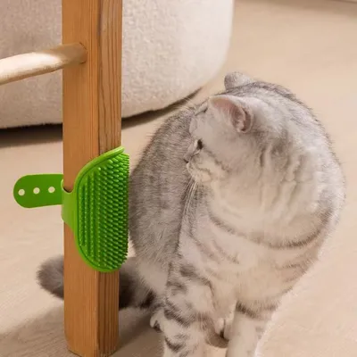 Petopia Brosse de bain en caoutchouc pour animaux
