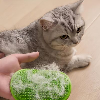 Petopia Brosse de bain en caoutchouc pour animaux