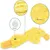 Petopia Jouet canard plat sans rembourrage pour chien