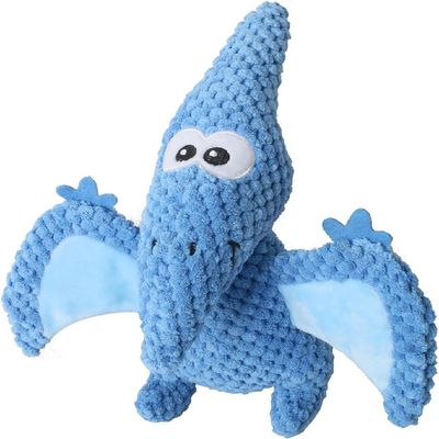 Petopia Jouet en peluche dinosaure grinçant pour chien