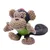 Petopia Jouet en peluche en forme de singe pour chien Petopia Jouet en peluche en forme de singe pour chien