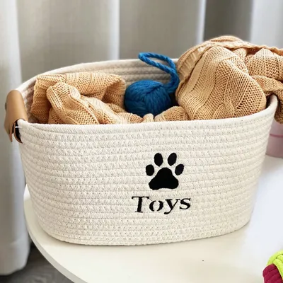 Petopia Panier de rangement pour jouets d'animaux