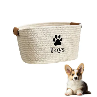 Petopia Panier de rangement pour jouets d'animaux