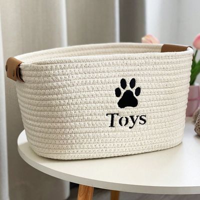 Petopia Panier de rangement pour jouets d'animaux