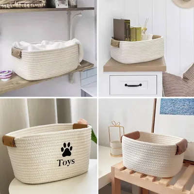 Petopia Panier de rangement pour jouets d'animaux