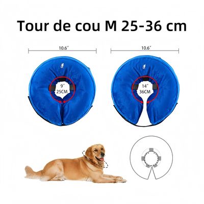Pet Planet Collier protecteur gonflable pour chien