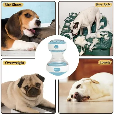 Pet Planet Dispensador de comida para perros de juguete alimentación lenta