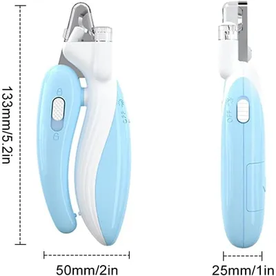IntiMeg Coupe-griffes LED pour chien et chat