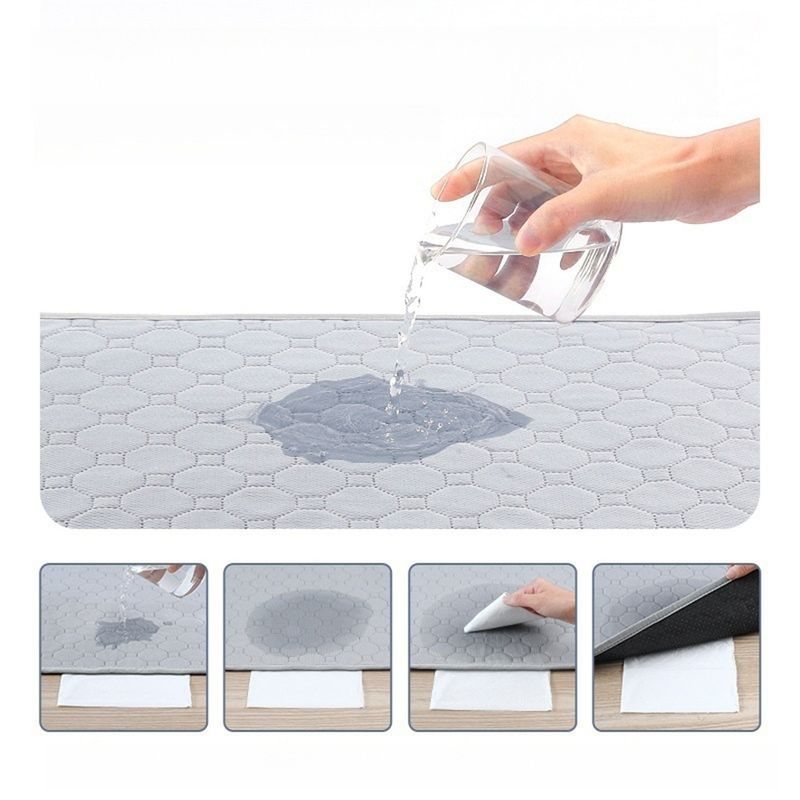 Pet Planet Matelas absorbant d'urine lavable 60×45cm