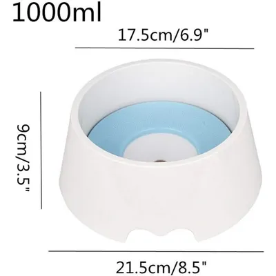 ZooVenture Eau Lente Gamelle pour Animal Domestique