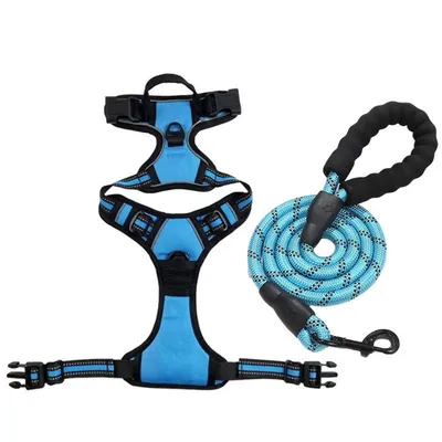 Petopia Harnais anti - traction pour chien moyen et grand