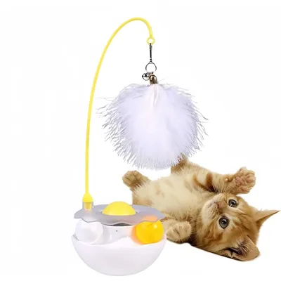 Pet Planet Chats Jouet interactif avec plume Pet Planet Chats Jouet interactif avec plume