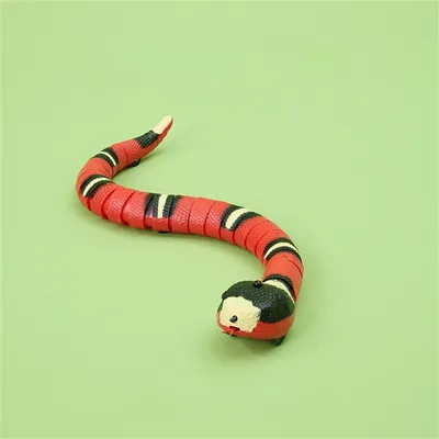 Jouet serpent électrique pour chat