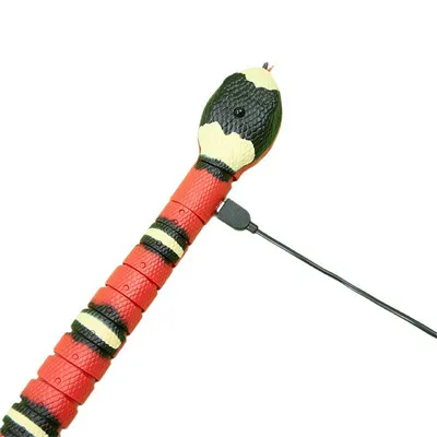 Jouet serpent électrique pour chat