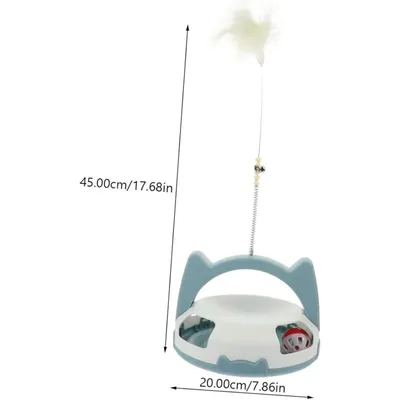 Pet Planet Chats Jouet de teasage rotatif