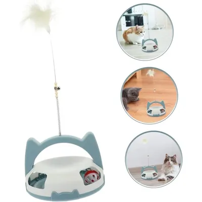 Pet Planet Chats Jouet de teasage rotatif