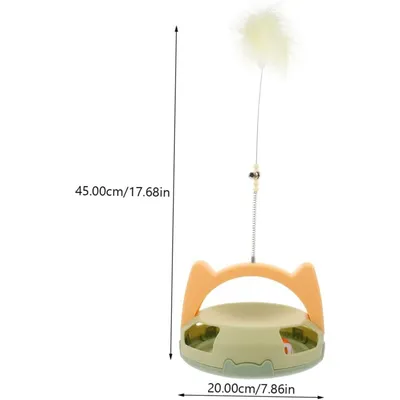 Pet Planet Chats Jouet de teasage rotatif