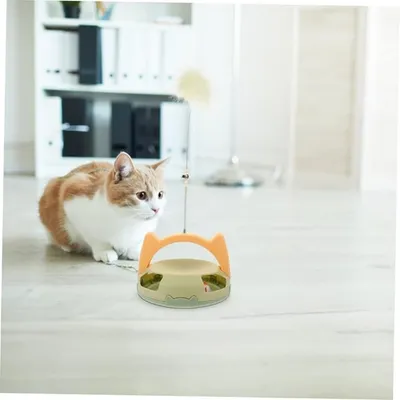 Pet Planet Chats Jouet de teasage rotatif