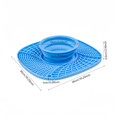 Pet Planet Mat de léchage Bol pliant pour chien