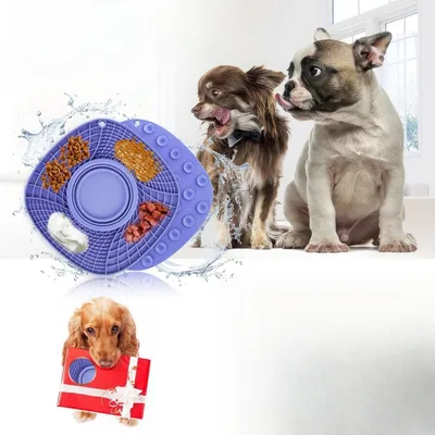 Pet Planet Cuenco plegable para lamer perros