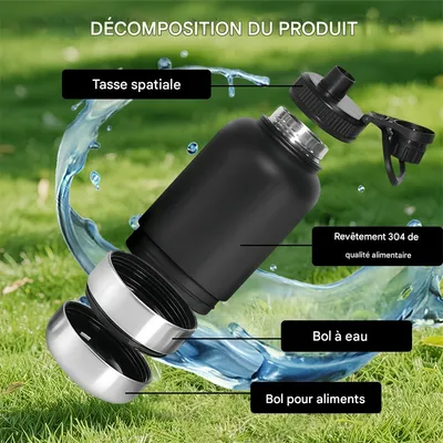 Pet Planet Gourde isotherme pour chien
