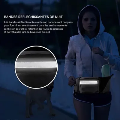 Pet Planet Bolsa impermeable portátil para golosinas de perro