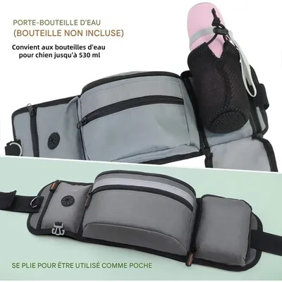 Pet Planet Bolsa impermeable portátil para golosinas de perro